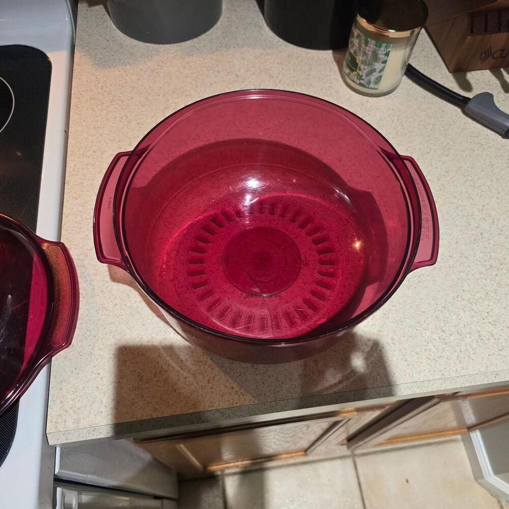 Tupperware Stack Cooker Cranberry Color - Picture 5 of 8